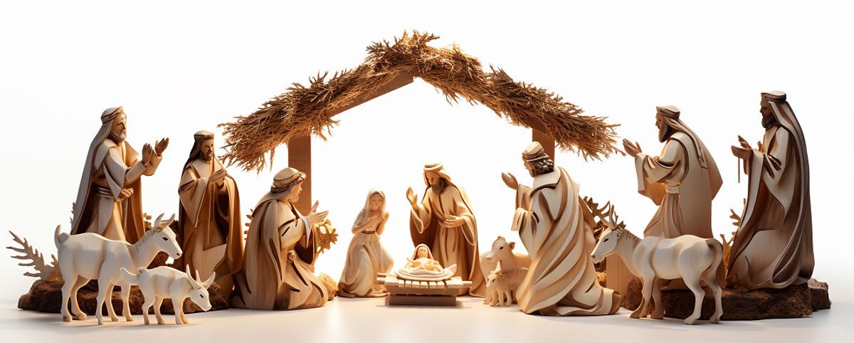 nativity set