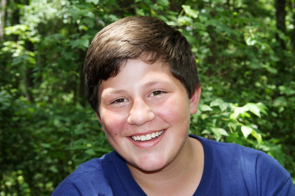 13 year old Cameron Boys Camp Resident Brandon