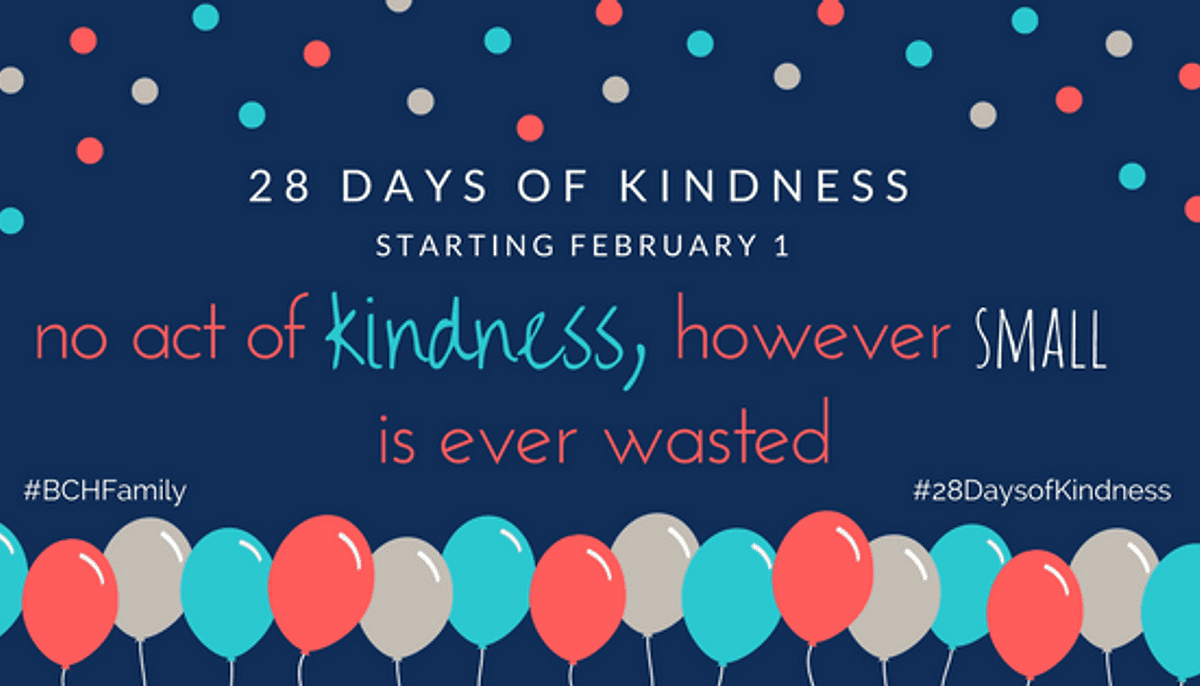 28 Days of Kindness with Baptist Children's Homes