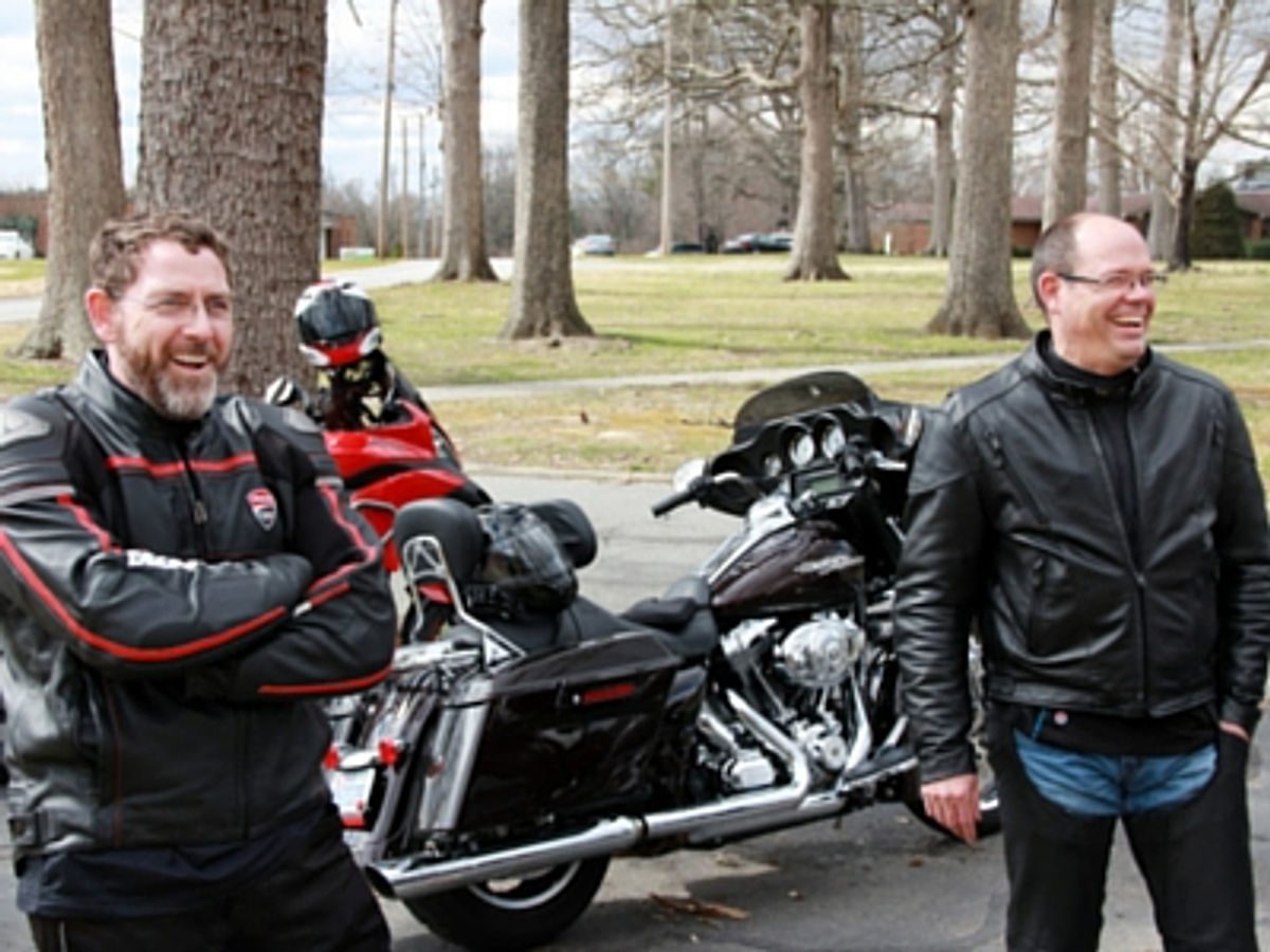Brian Davis and Rit Varriale are spearheading the Ride to Clyde