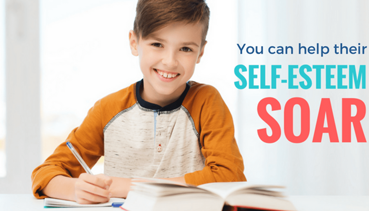 You can help their self-esteem soar! Boys preparing for school