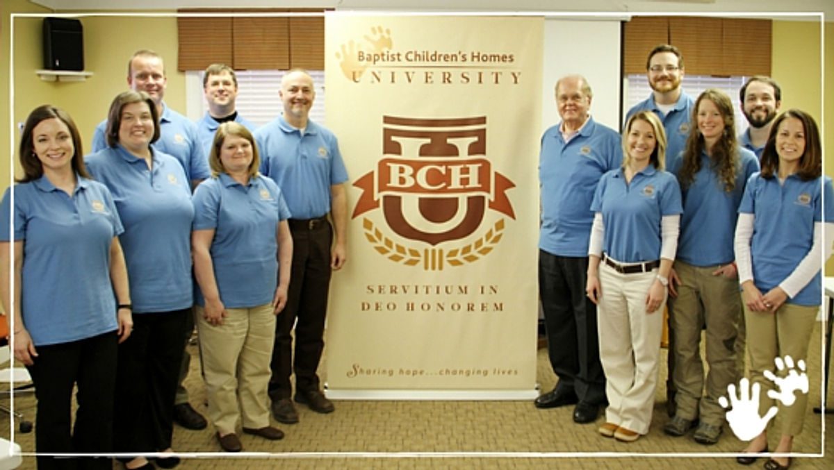 Baptist Children's Homes University inaugural class