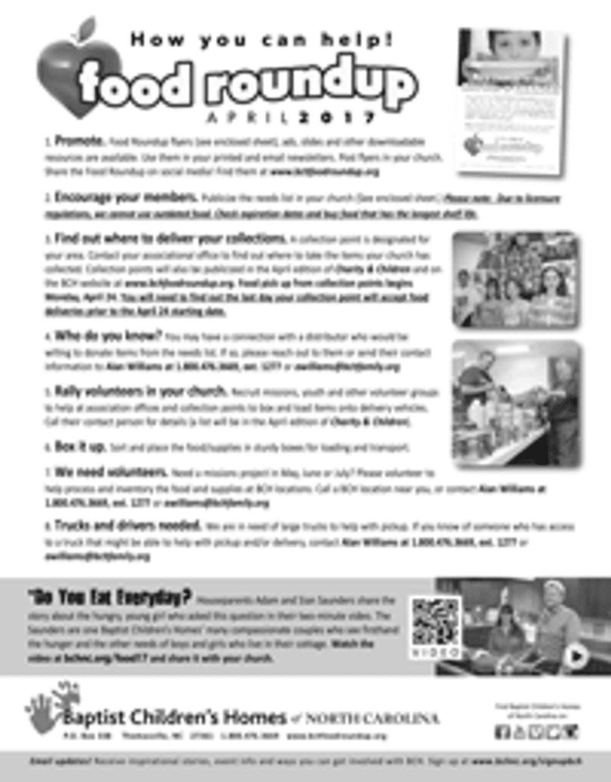 Food Roundup Leaders Guide