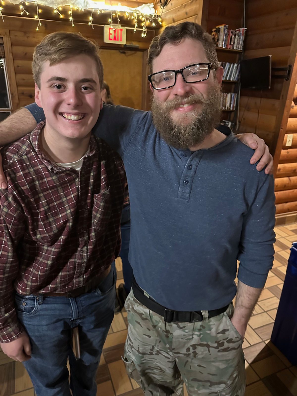 Sam and Chief Matthew