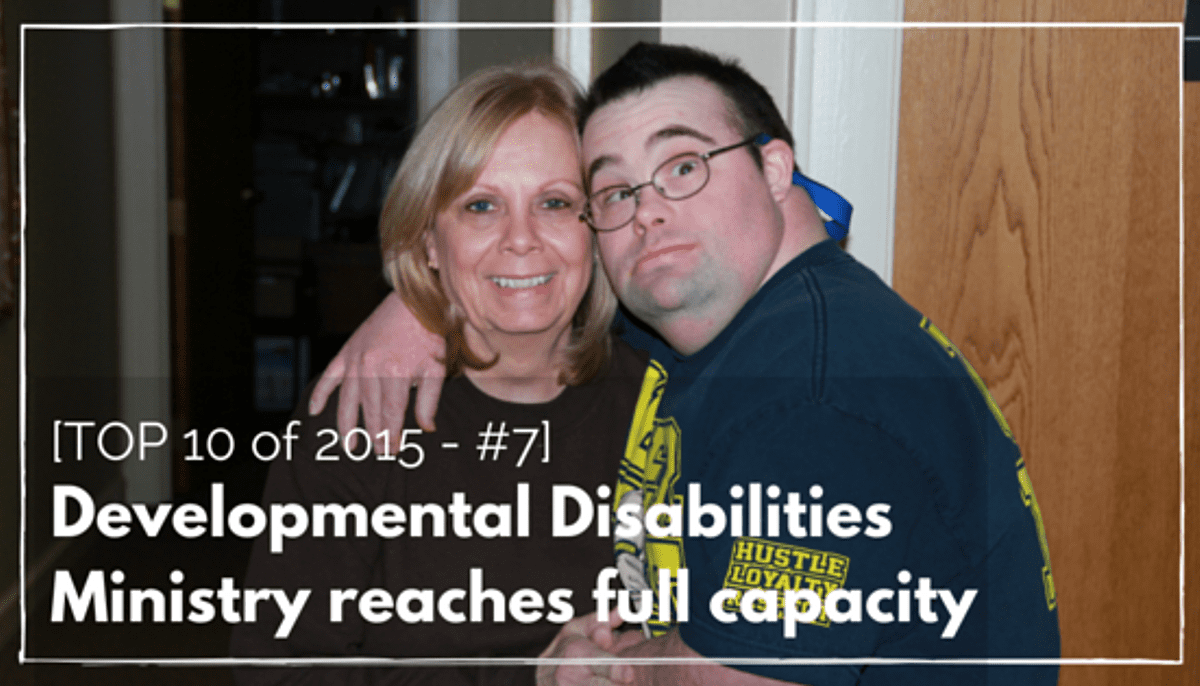 Special Needs Ministry at full capacity