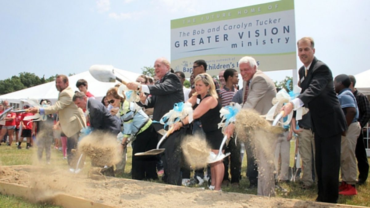 Greater vision groundbreaking