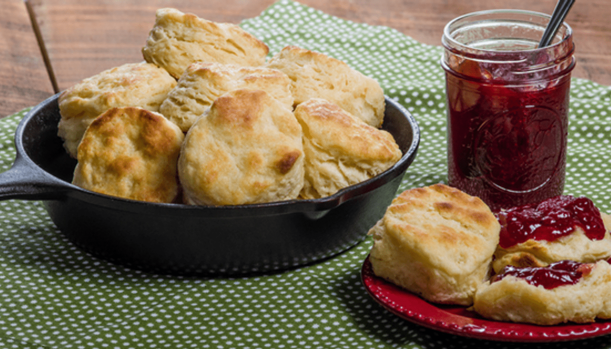 Biscuits and jam