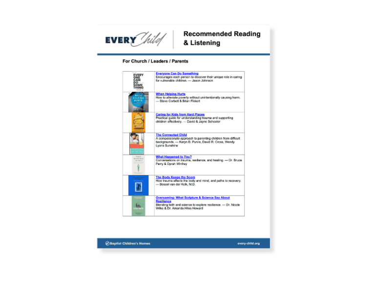 Recommended Reading and Listening resource cover
