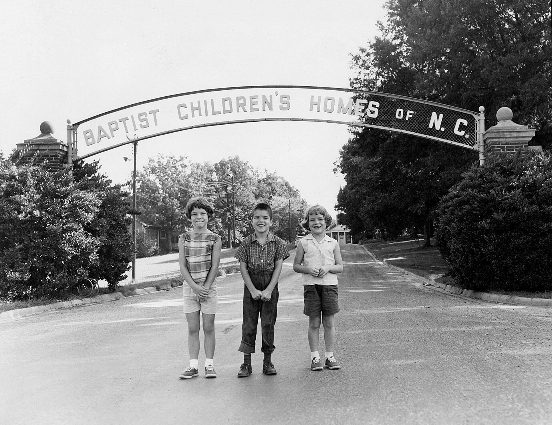Baptist Children's Homes campus entrance sign