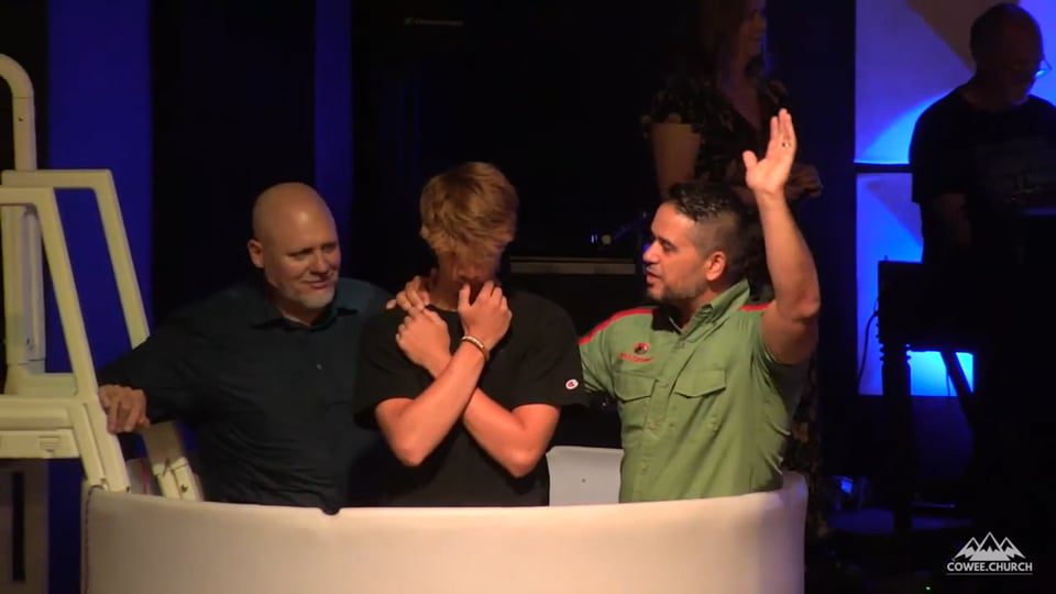Foster (Now Adoptive) Father Baptizes His Son — BCH video