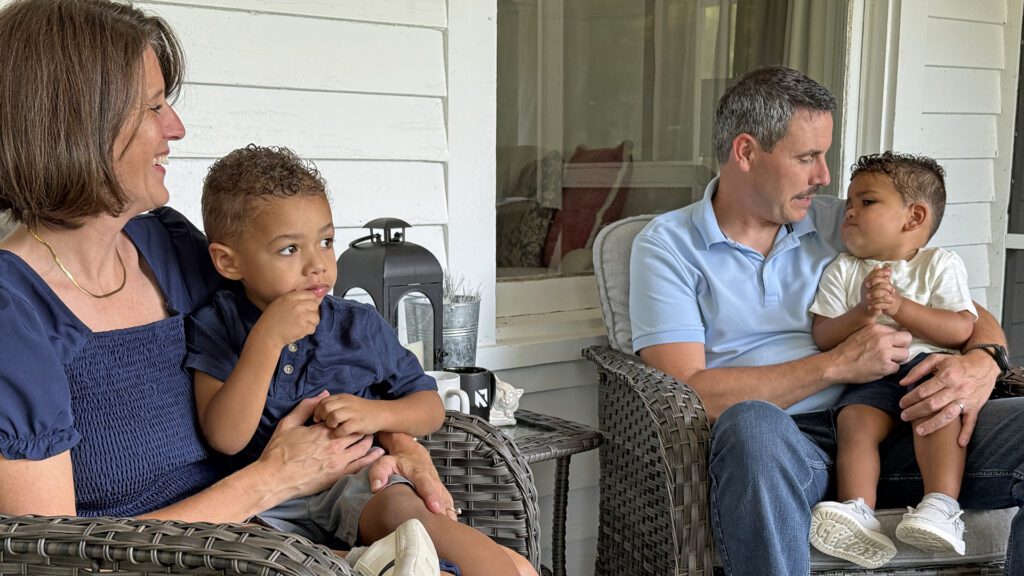 The Johnson family, a BCH foster family